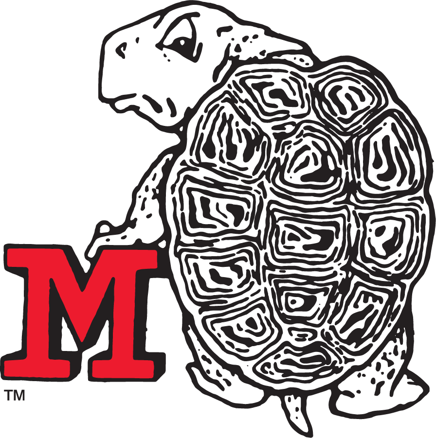 Maryland Terrapins 1972-1988 Alternate Logo iron on transfers for T-shirts
